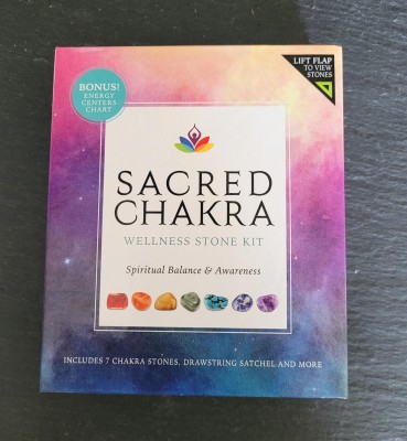Sacred chakra wellness stone set