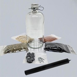 Witch bottle set with instructions English