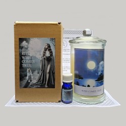 Wish comes true candle English